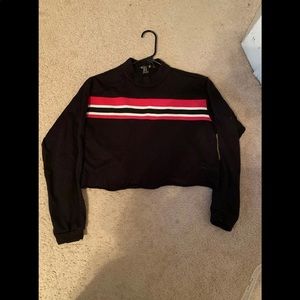 Black stripped sweater